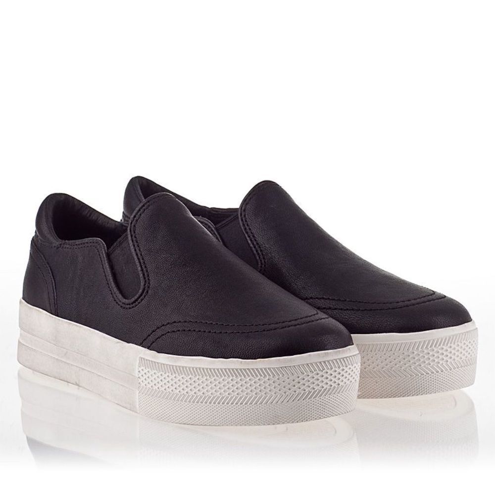ASH Jungle Black Leather Sneaker